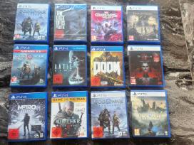 Ps5 mažai naudoti diskai.