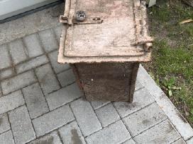 Įmontuojama orkaitė malkinei krosnei -metalinė