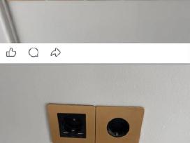 Zalvarines rozetes ir jungtukai