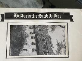 Istoriniai miesto spausdiniai ant drobes