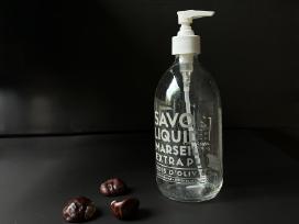 Stiklinis skysto muilo dozatorius Savon liquid Mar