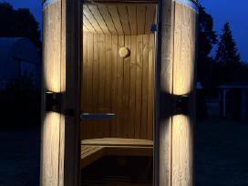 Moderni Cilindrinė Sauna - “statinė Jūsų keme