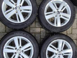 Originalūs VW diskai R16 su vasarinėm padangom