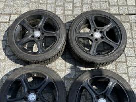 Naudoti Mercedes ratlankiai su zieminem padangom