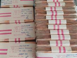 Rubliu pakuotes 10 ir 5 rub. Rusija