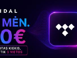 Tidal, Spotify Premium, Qobuz pigiau