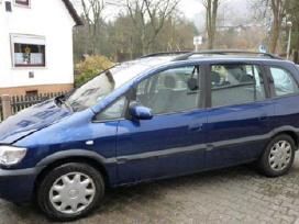 Opel zafyra 2001m 2,0 dyzelis 74kw dalys