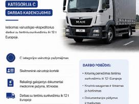 Ieškomas Vairuotojas Ekspeditorius