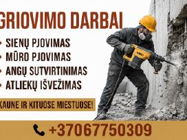 Griovimo darbai Kaune