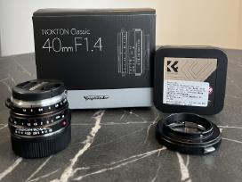 Voigtlander 40mm f1.4 Nokton Classic