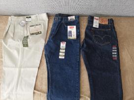 Levis 40€, Wrangler35€, Khaki 30€- iš Usa