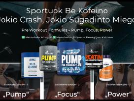 Papildai Sportui Be Kofeino Pre Workout