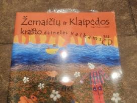 Žemaičių ir Klaipedos krašto daineles su CD disku