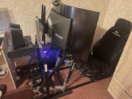 Parduodu Moza R5 bazė + vairas ir pedalai.