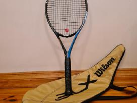 Lauko teniso raketė Wilson 3lx su dėklu.