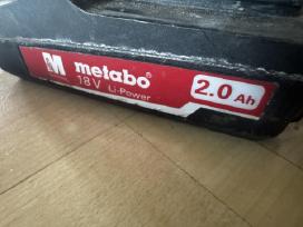Metabo baterija. Neveikianti/defektuota