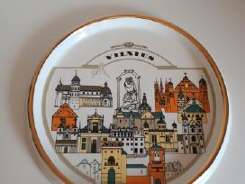 Vintažinė porcelianinė Jiesios lėkštė Vilnius