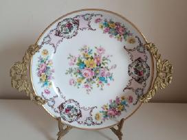 Senovinė porcelianinė lėkštė Limoges