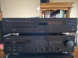 Yamaha resiveris ir CD grotuvas