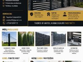 Tvorų įrengimas ir montavimas Vilnius