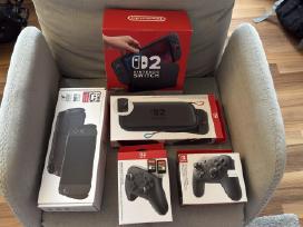 Nintendo Switch 2+ 2 pro pultai + Zelda žaidimai