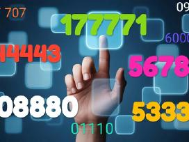 Gražūs VIP numeriai po 90€, 01110,08880,7777,09990