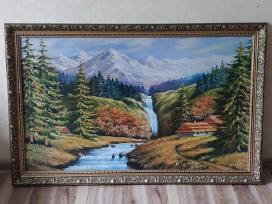 Parduodu didelį paveikslą 70 cm. x 110 cm.