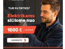 Reikalingas Elektromontuotojas
