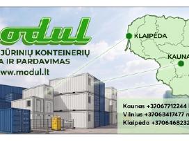 Jūrinių konteinerių nuoma ir pardavimas