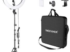 Apšvietimas Neewer Ring light + remote