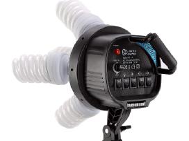 Softbox su x5 lempom