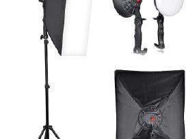 Reguliuojamas LED Softbox apšvietimas