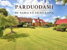 Du gyvenamieji namai už vieno kainą!