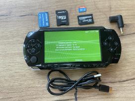 PSP 1001 64gb Arc-4 naujausias 140+ žaidimų 105eu