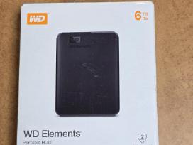Western Digital Wd Elements Portable 6tb Usb-a 3.2
