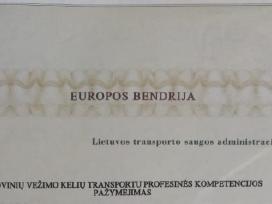 Transporto vadybininkas atstovauti Ltsa