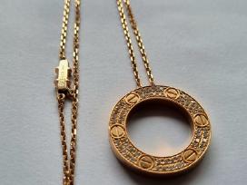 Cartier Love Pendant paved pakabukas