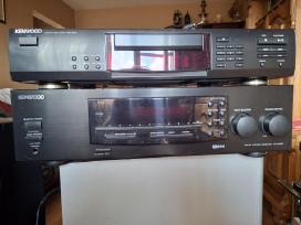 Kenwood stiprintuvas ir CD grotuvas