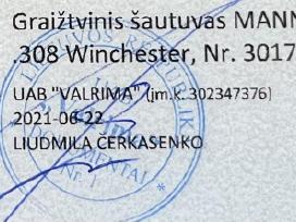 Parduodu karabiną Mannlicher