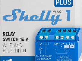 Išmanioji Wi-fi-bluetooth relė Shelly Plus 1