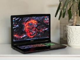 Parduodamas Msi Ge73vr su Gtx 1070, I7, 120hz.