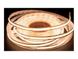 Cob LED juosta, 320d, 24v, 12w, 3000k, 8mm, Ip20,