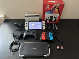 Nintendo Switch Oled komplektas su priedais