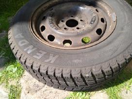 Padangos su plieniniais ratlankiais