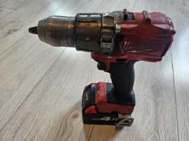 Milwaukee m18 fpd2, Milwaukee 4ah akumuliatorius