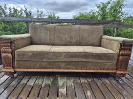 Senovinė trivietė sofa