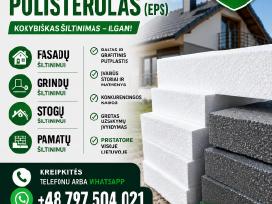 Parduodamas Sertifikuotas Polistireninis Eps