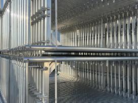 Plettac aliuminio fasadiniai pastoliai 200 m²