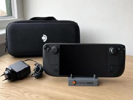 Steam Deck LCD 512gb su dėklu ir įkrovikliu