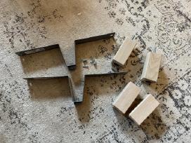 Kojos ikea besta TV spintelei